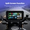 Wyświetlacz motocyklowy 6,25" z bezprzewodowym Apple CarPlay, Android Auto, kamerami DVR i TPMS