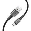Tech-Protect UltraBoost DNA kábel USB-C, 15W/3A, 3m, sivý