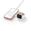 Tech-Protect A55 2-in-1 MagSafe juhtmevaba laadija 25W Qi2.2 – valge