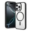 JP MagFit Clear MagSafe Θήκη με Μαγνήτη N52, iPhone 16 Pro, Μαύρο