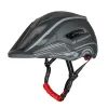 Casco da ciclismo per bambini Wozinsky con luce posteriore USB S, grigio