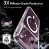 iPhone 17 Pro Max / 18 Pro Max vāciņš – ESR Classic Hybrid HaloLock MagSafe – caurspīdīgs ar spīdumiem
