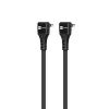 ER POWER Double Cobra kábel USB-C - USB-C, PD 100W, 1,5m, čierny