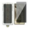 Wency Magic Box Privacy 5D Σκληρυμένο Γυαλί με Εύκολη Εφαρμογή, Samsung Galaxy S24 Ultra, Μαύρο