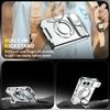 Camslide Stand etui, iPhone Duo, srebrn