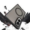 Techsuit HaloFrost II MagSafe Case für iPhone Duo - Magnetische Schutzhülle - Schwarz