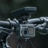 Wozinsky WUG-01B Suport de ghidon pentru ciclocomputer Garmin / cameră și lumină, negru