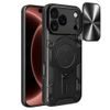 iPhone 17 Pro Max / 18 Pro Max aizsargvāciņš – Techsuit CamGuard Pro – melns