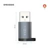 Alumínium FIXED Link adapter USB-C-ről USB-A-ra, szürke