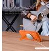 Husă Suritch AirBounce Bumper MagSafe cu Suport și Protecție Cameră, iPhone 17 Pro Max / 18 Pro Max, portocaliu
