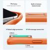 iPhone 17 Pro / 18 Pro vāciņš – ESR Classic Hybrid HaloLock Kickstand ar statīvu – oranžs