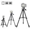 Verstelbaar Aluminium Statief 150 cm voor Camera en Mobiel (1/4" schroefdraad), Tripod
