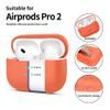 Tech-Protect Θήκη Σιλικόνης, Apple AirPods Pro 1 / 2, πορτοκαλί
