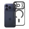 iPhone 17 Pro / 18 Pro dėklas – Electro Mag Cover su MagSafe – juoda