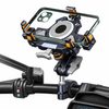LanParte UBA-M Suport Premium pentru Telefon Motocicletă cu Amortizare Vibrații