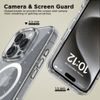 Tech-Protect Flexair Hibrid MagSafe, iPhone 16 Pro, glitter clear
