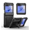 Dexnor 360 Kickstand obal Samsung Galaxy Z Flip 6, černý