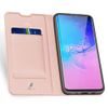 Dux Ducis Skin Leather case, könyves tok, Samsung Galaxy S20 Ultra, rózsaszín