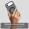 Techsuit CandyCase MagSafe, iPhone Air, μαύρο