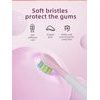 Детска звукова електрическа четка за зъби (30 000 VPM), розова