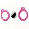 Tech-Protect Rough Anhänger für Apple AirTag 1 / 2 - Schutzhülle mit Karabiner - Rosa