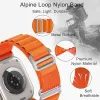 JP Nylon Alpine Loop Λουρί με Μεταλλική Πόρπη, Apple Watch 4 / 5 / 6 / 7 / 8 / 9 / 10 / 11 / SE 1 / 2 / 3 / Ultra 1 / 2 / 3 (44 / 45 / 46 / 49 mm), μαύρο