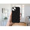 Momanio Case für iPhone X / XS - Schutzhülle mit einzigartiger Textur - Black Leopard