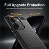 Xiaomi Redmi Note 17 Pro Max ümbris – Carbon silikoonümbris – must