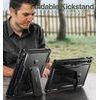 Dexnor 360 Kickstand tok Samsung Galaxy Tab S9 FE, fekete