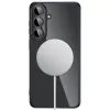 Samsung Galaxy S26 FE vāciņš – Tech-Protect MagFlex MagSafe – spīdīgi melns