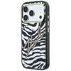 iPhone 17 Pro / 18 Pro ümbris – Karl Lagerfeld HC MagSafe IML Signature Zebra Glitter Gold – must