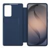 Tech-Protect Smart Wallet Schutzhülle für Samsung Galaxy S26 FE - Kartenfach und Smart Window - Blau