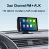 7" CarPlay zaslon za auto s bežičnim CarPlay i Android Auto, 2K autokamerom i stražnjom kamerom