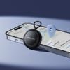 Borofone Smart Tracker kompatibel mit Apple Find My für Schlüssel, Geldbörse und Gepäck - Schwarz