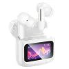 Hoco Ασύρματα Bluetooth Ακουστικά EQ14 με Οθόνη Αφής TWS, Λευκά