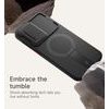 Suritch MagSafe Kickstand Camprotector tok Samsung Galaxy A57, fekete