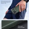 iPhone 17 Pro / 18 Pro vāciņš – ESR Cyber Armor Kickstand ar statīvu – zaļš