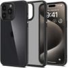 Spigen Ultra carcasă hibrid pentru mobil, iPhone 15 Pro, frost black