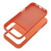 iPhone 17 Pro Max / 18 Pro Max silikona vāciņš – Silicone Mag Cover MagSafe – oranžs