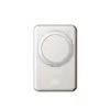 UltraThin MagSafe Power Bank 5000 mAh με περιστρεφόμενη βάση, PD20W + 15W ασύρματα, ασημί-γκρι