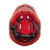 Casco da ciclismo per bambini Wozinsky con luce posteriore USB S, rosso