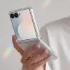Samsung Galaxy Z Flip 8 ümbris – Tech-Protect Flexair Hybrid – läbipaistev