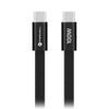 Cablu Forcell F-Energy USB-C - USB-C, QC4.0, PD, 5A, 100W, 1,2 m, negru