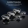 ESR Tvrdené sklo na šošovku fotoaparátu, Samsung Galaxy S24 Ultra, čierne