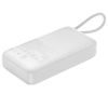 Acefast Powerbank (M32) 10.000 mAh - met Uitschuifbare USB-C Kabel - PD35W - Zilver