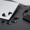 Forcell F-Energy E856 Universal Netzteil für Notebooks - 90W Power Delivery - 6 Adapter-Stecker - Schwarz