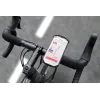 Odnímateľný silikónový držiak mobilného telefónu na bicykel FIXED Bikee 2, čierny