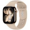 Tech-Protect Silicone Bandje voor Apple Watch 8 / 9 / 10 / 11 / 12 / SE / Ultra (40 / 41 / 42 mm) - Lichtbruin