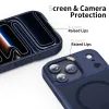 Tech-Protect MagMat MagSafe iPhone 17 Pro, ματ μπλε