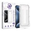 JP Nano 5D edzett üveg Easy Box, iPhone 15 Pro Max, fekete